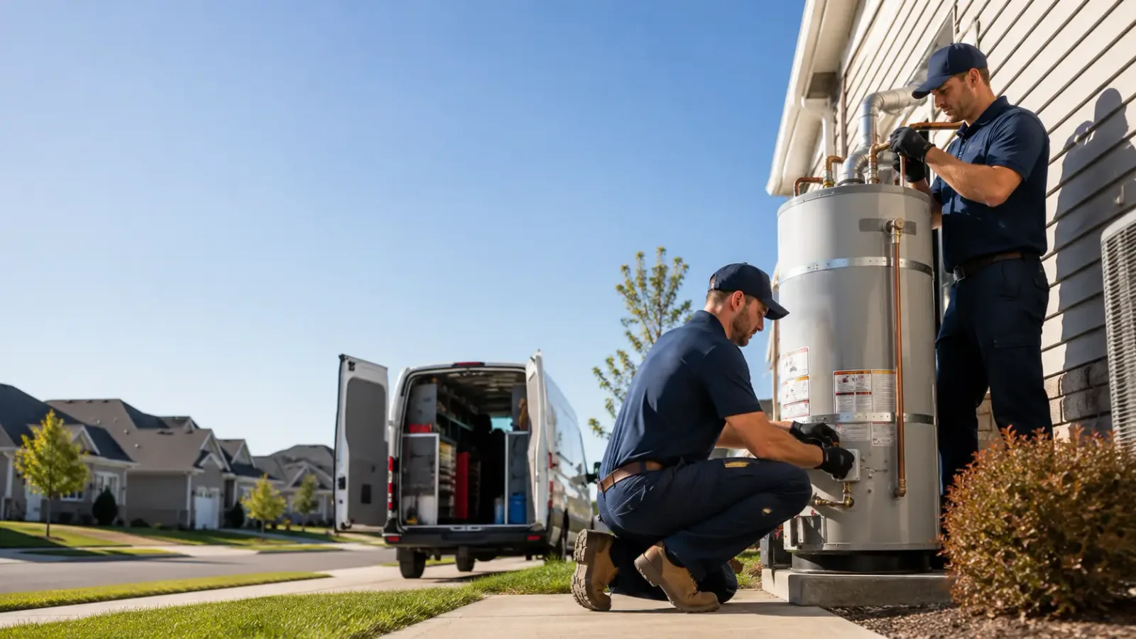 Water Heater Installation in Pleasant Hill, OH